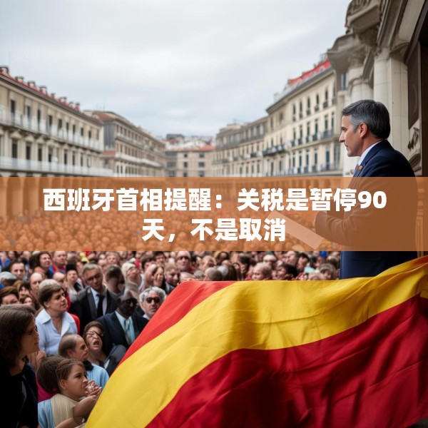 西班牙首相提醒：关税是暂停90天，不是取消