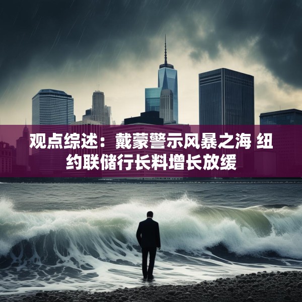 观点综述：戴蒙警示风暴之海 纽约联储行长料增长放缓