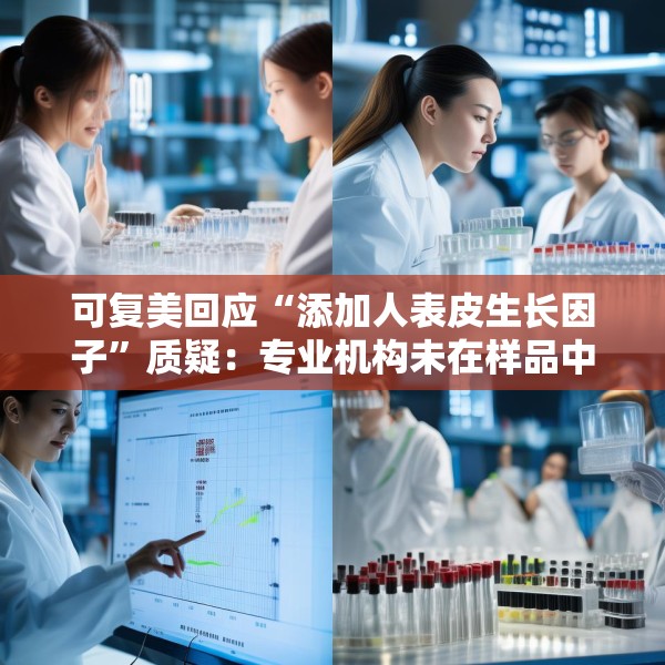 可复美回应“添加人表皮生长因子”质疑：专业机构未在样品中检出相关成分
