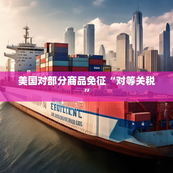 美国对部分商品免征“对等关税”