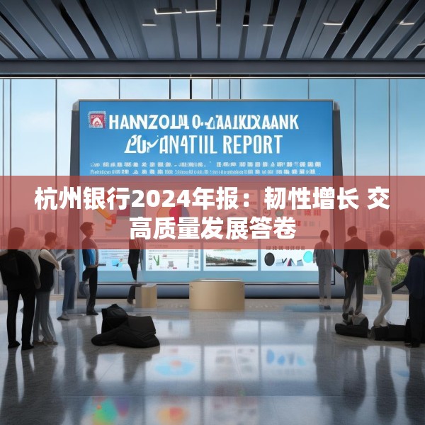 杭州银行2024年报：韧性增长 交高质量发展答卷