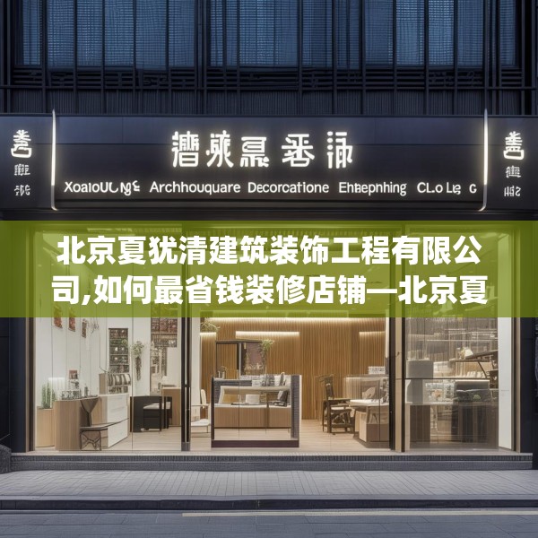 北京夏犹清建筑装饰工程有限公司,如何最省钱装修店铺—北京夏犹清建筑装饰工程有限公司273.a149b150c153fgy.160uyk