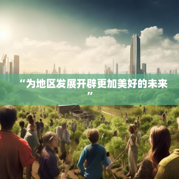 “为地区发展开辟更加美好的未来”