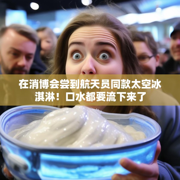在消博会尝到航天员同款太空冰淇淋！口水都要流下来了