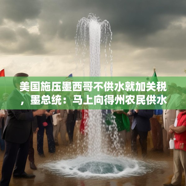 美国施压墨西哥不供水就加关税，墨总统：马上向得州农民供水