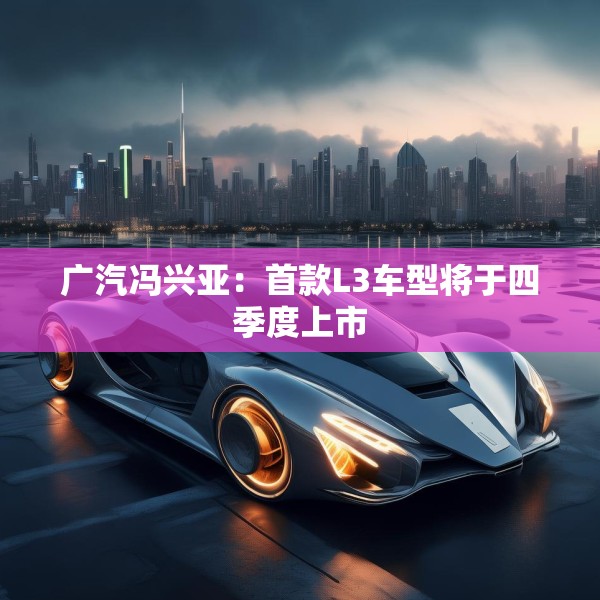 广汽冯兴亚：首款L3车型将于四季度上市