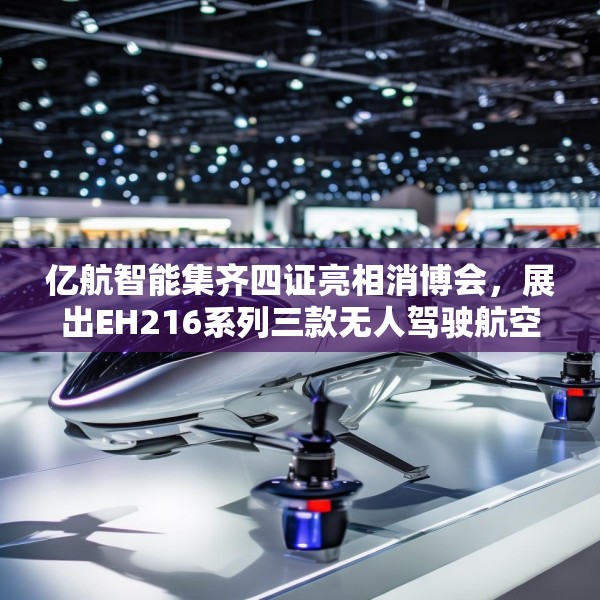 亿航智能集齐四证亮相消博会，展出EH216系列三款无人驾驶航空器