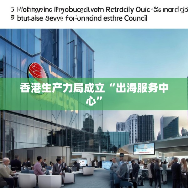 香港生产力局成立“出海服务中心”