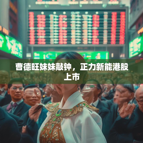 曹德旺妹妹敲钟，正力新能港股上市