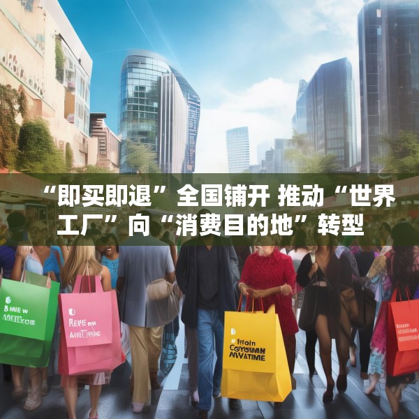 “即买即退”全国铺开 推动“世界工厂”向“消费目的地”转型