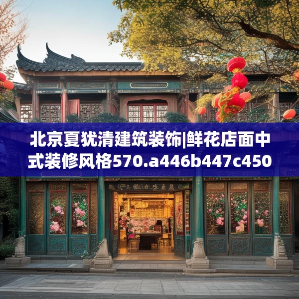 北京夏犹清建筑装饰|鲜花店面中式装修风格570.a446b447c450fgy.457lkjl