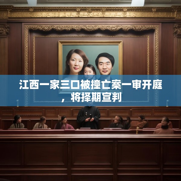 江西一家三口被撞亡案一审开庭，将择期宣判