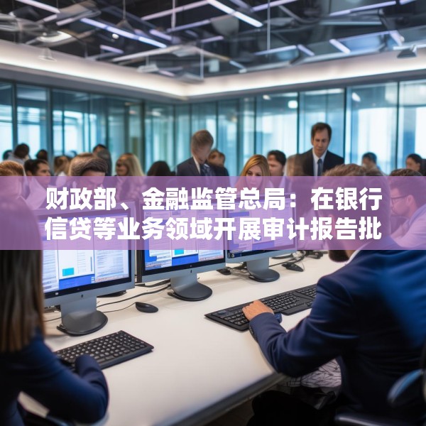 财政部、金融监管总局：在银行信贷等业务领域开展审计报告批量查验试点