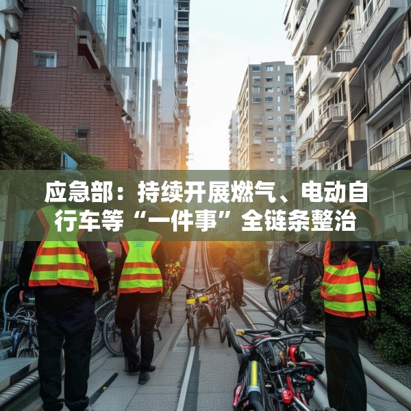 应急部：持续开展燃气、电动自行车等“一件事”全链条整治