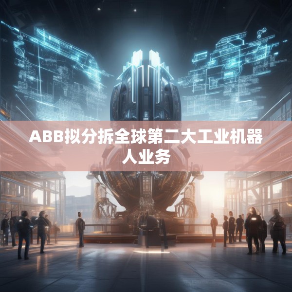 ABB拟分拆全球第二大工业机器人业务