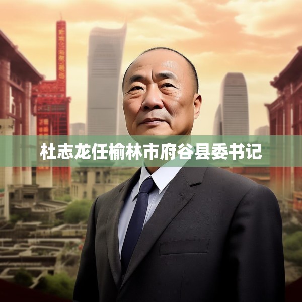 杜志龙任榆林市府谷县委书记