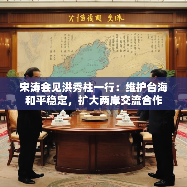 宋涛会见洪秀柱一行：维护台海和平稳定，扩大两岸交流合作