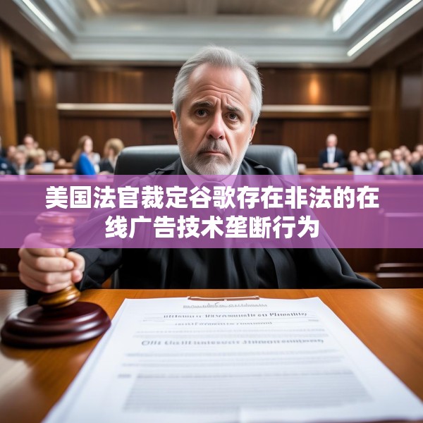 美国法官裁定谷歌存在非法的在线广告技术垄断行为