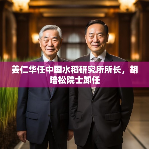 姜仁华任中国水稻研究所所长，胡培松院士卸任