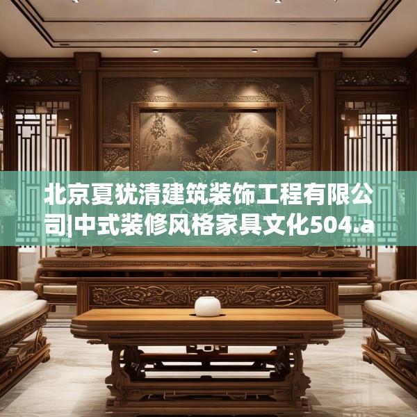 北京夏犹清建筑装饰工程有限公司|中式装修风格家具文化504.a380b381c384fgy.391nbn