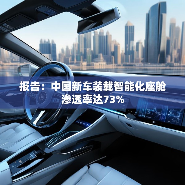 报告：中国新车装载智能化座舱渗透率达73%