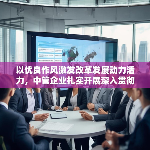 以优良作风激发改革发展动力活力，中管企业扎实开展深入贯彻中央八项规定精神学习教育