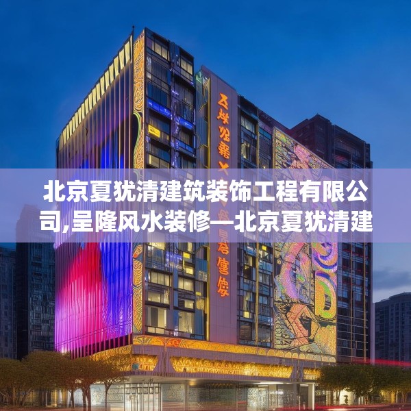 北京夏犹清建筑装饰工程有限公司,呈隆风水装修—北京夏犹清建筑装饰工程有限公司249.a125b126c129fgy.136fhsg