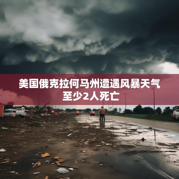 美国俄克拉何马州遭遇风暴天气 至少2人死亡