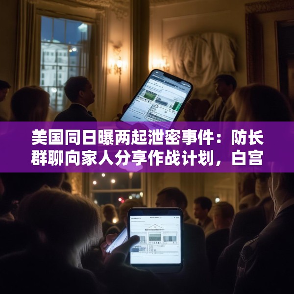 美国同日曝两起泄密事件：防长群聊向家人分享作战计划，白宫平面图被“共享”