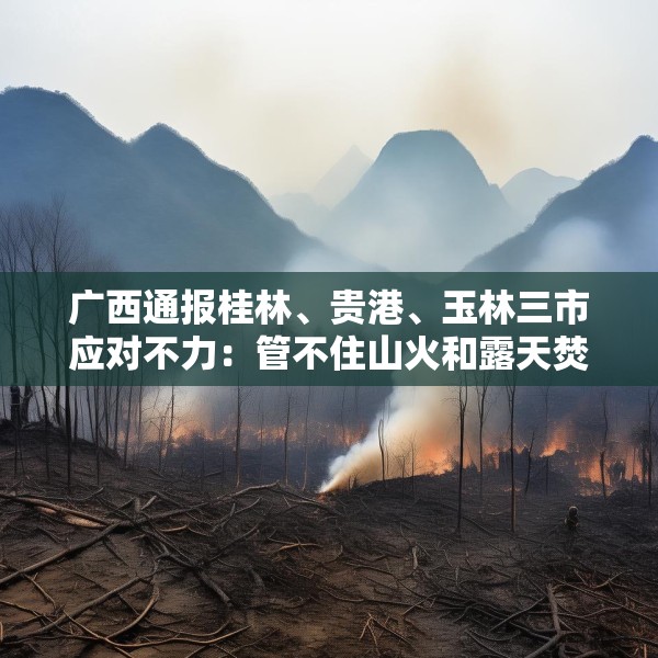 广西通报桂林、贵港、玉林三市应对不力：管不住山火和露天焚烧