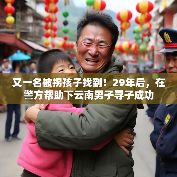又一名被拐孩子找到！29年后，在警方帮助下云南男子寻子成功