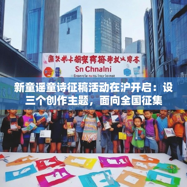 新童谣童诗征稿活动在沪开启：设三个创作主题，面向全国征集