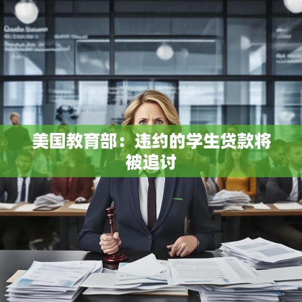 美国教育部：违约的学生贷款将被追讨