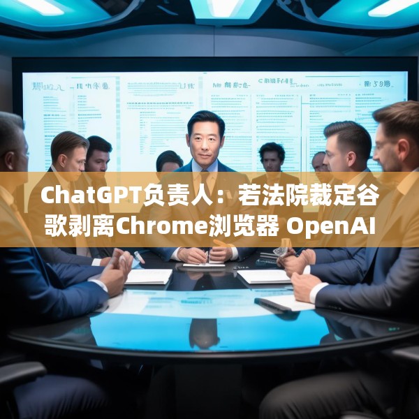 ChatGPT负责人：若法院裁定谷歌剥离Chrome浏览器 OpenAI会有意购买