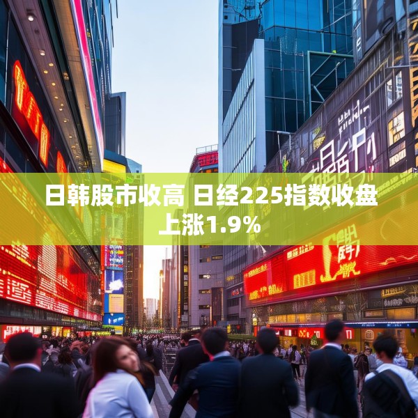 日韩股市收高 日经225指数收盘上涨1.9%