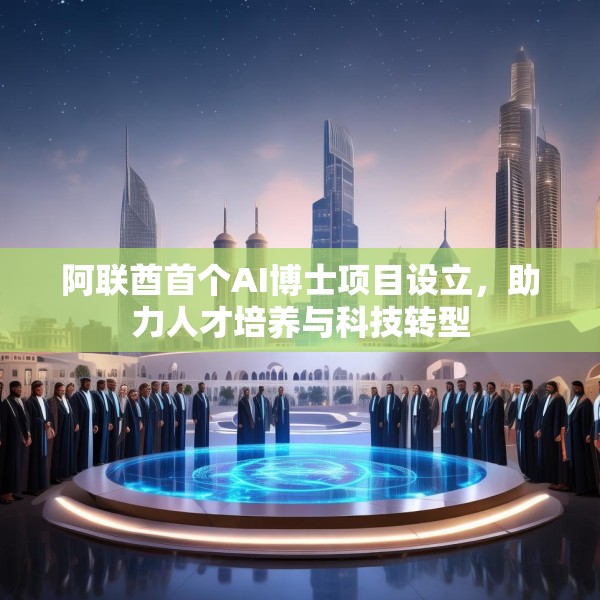 阿联酋首个AI博士项目设立，助力人才培养与科技转型