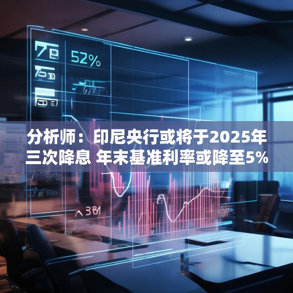 分析师：印尼央行或将于2025年三次降息 年末基准利率或降至5%