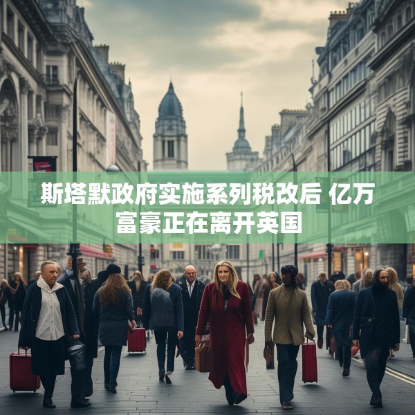 斯塔默政府实施系列税改后 亿万富豪正在离开英国