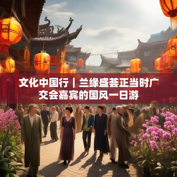文化中国行｜兰缘盛荟正当时广交会嘉宾的国风一日游