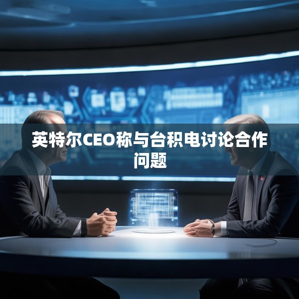 英特尔CEO称与台积电讨论合作问题
