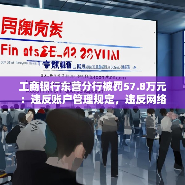 工商银行东营分行被罚57.8万元：违反账户管理规定，违反网络安全管理规定等