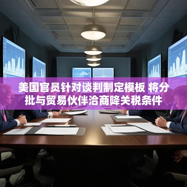 美国官员针对谈判制定模板 将分批与贸易伙伴洽商降关税条件