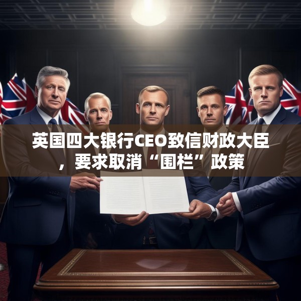 英国四大银行CEO致信财政大臣，要求取消“围栏”政策
