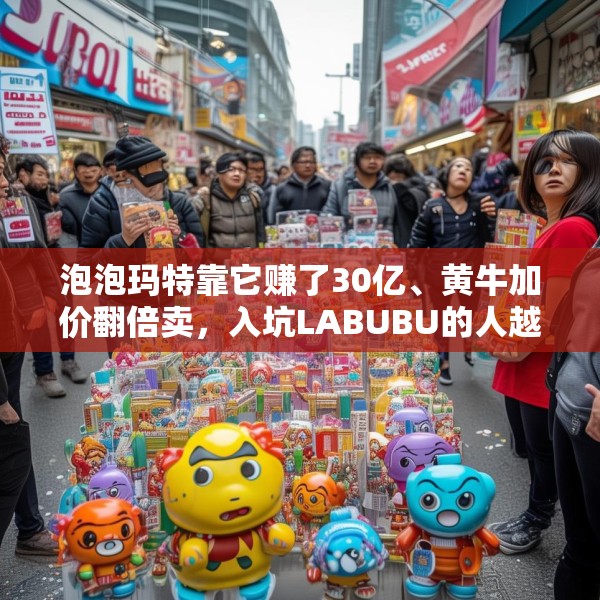 泡泡玛特靠它赚了30亿、黄牛加价翻倍卖，入坑LABUBU的人越来越多