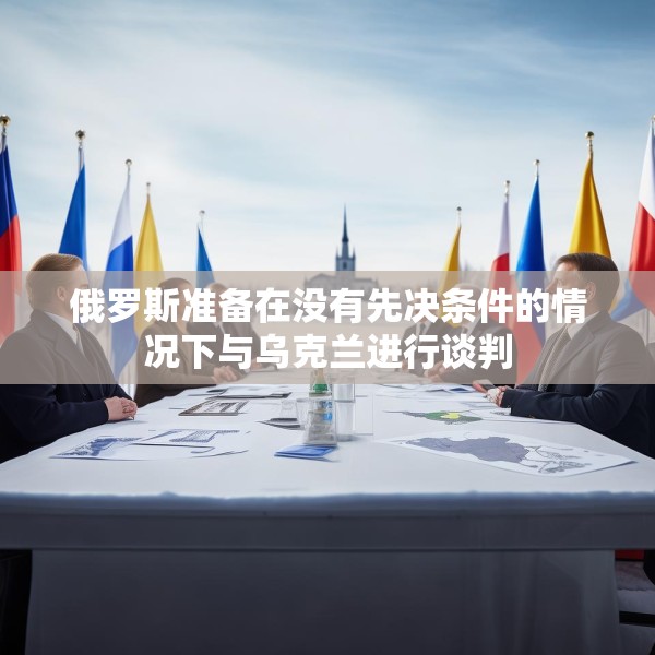 俄罗斯准备在没有先决条件的情况下与乌克兰进行谈判