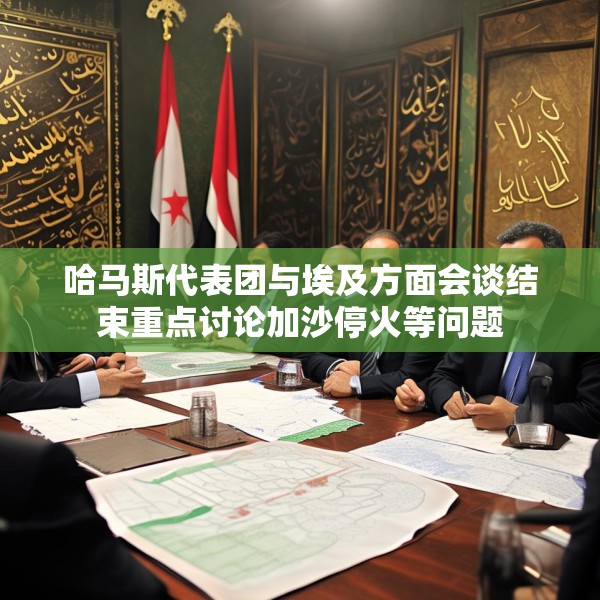 哈马斯代表团与埃及方面会谈结束重点讨论加沙停火等问题