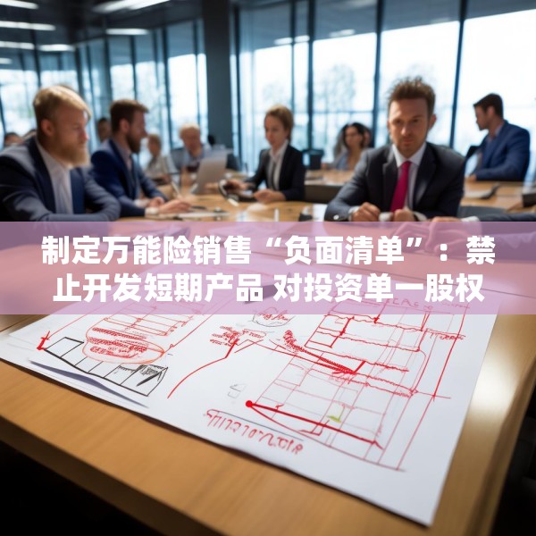 制定万能险销售“负面清单”：禁止开发短期产品 对投资单一股权投资基金比例从严设置上限