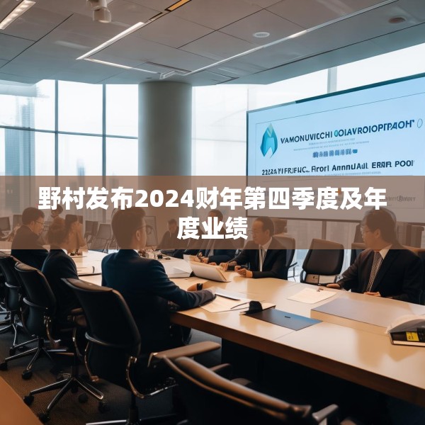 野村发布2024财年第四季度及年度业绩