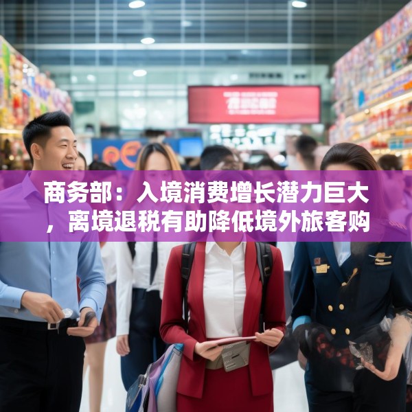 商务部：入境消费增长潜力巨大，离境退税有助降低境外旅客购物成本