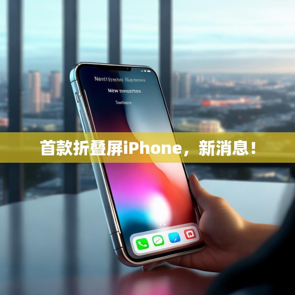 首款折叠屏iPhone，新消息！